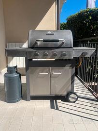 BARBECUE A GAS