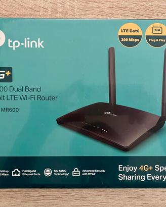 Tp-Link MR600 Modem LTE SIM 4g+  NUOVO