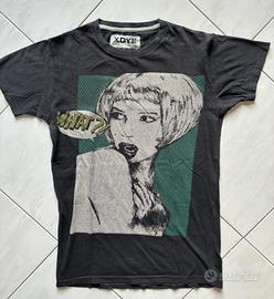 T-Shirt XDYE Nera Tg.S - Stampa Creativa