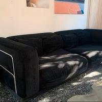 DIVANO IKEA NERO