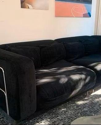 DIVANO IKEA NERO