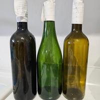 Bottiglie bordolesi verdi