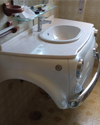 Lavabo fiat 500