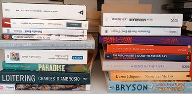 Libri letteratura in inglese e francese