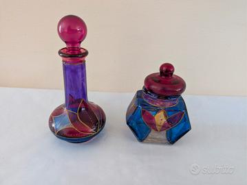 Set vintage Susciart Collection in vetro artistico