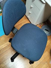 sedia regolabile da ufficio 