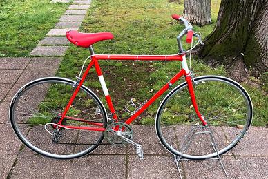 Bici uomo fixed rossa