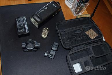 VENDUTO.  Godox AD200  Softbox 80cm e Sup. Flash 