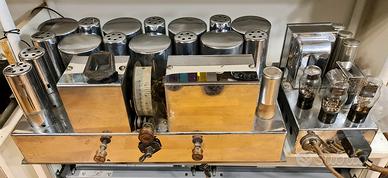 RADIO E.H.SCOTT ALL WAVE  1932 12 VALVOLE ARCTURUS