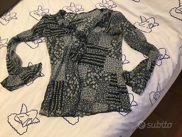 Camicetta con rouches