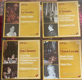 4 vinili I Gioielli della Lirica