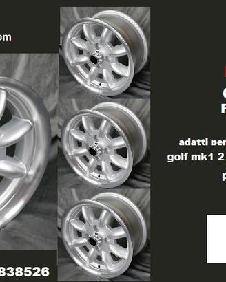 Cerchi minilite 6x 13 4x100 et13 volkswagen VW