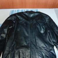 Giubbotto di pelle nero Live