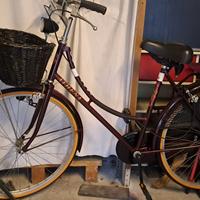 bicicletta da donna tipo olandese