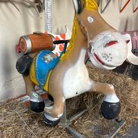 Elemento scenografico da giostra vintage