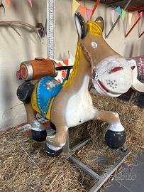 Elemento scenografico da giostra vintage