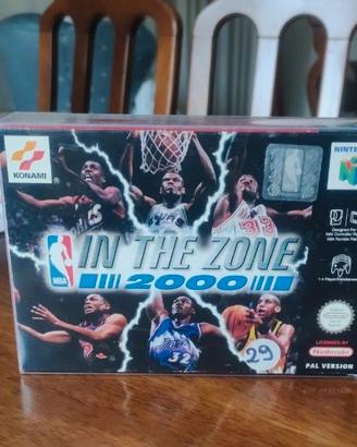 In the Zone 2000 Konami Nintendo 64 N64 NEW