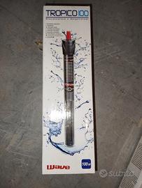 Riscaldatore acquario Wave Tropico 100W nuovo