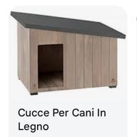 Cuccia in legno per Cani Nuova