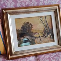 🖼️ Quadro BOGU PARIS – Olio su tela 60x50 DIPINTO
