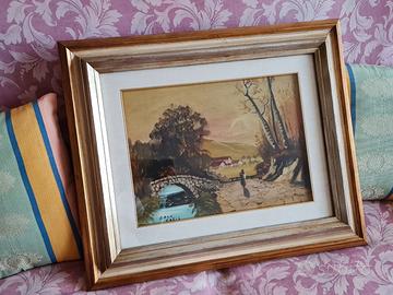 🖼️ Quadro BOGU PARIS – Olio su tela 60x50 DIPINTO