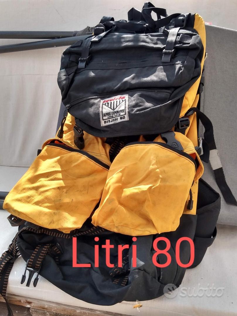 Zaino 80 litri on sale decathlon