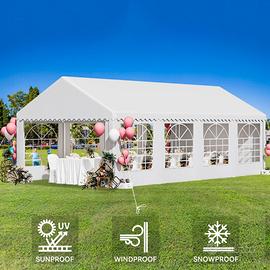 tendone per feste 4x8 in PVC 700g ignifugo