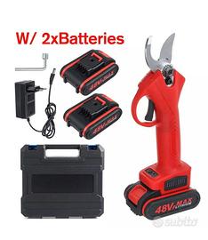 Cesoia con 2 batterie 48V 