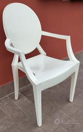 Sedia Kartell Louis Ghost