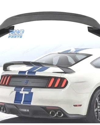 SPOILER FORD MUSTANG 15-17 LOOK GT350 CARBONIO