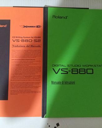 Manuale italiano Roland VS-880