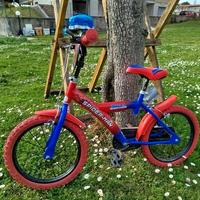 bici spiderman  da bambino 