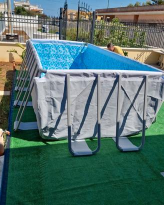 Piscina fuori terra Bestway + accessori in blocco