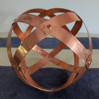 Genesa in rame realizzata a mano in rapporto auric