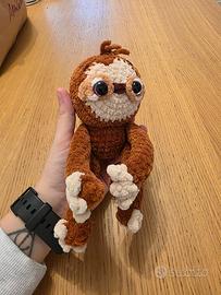 Peluche Bradipo Fatto a Mano