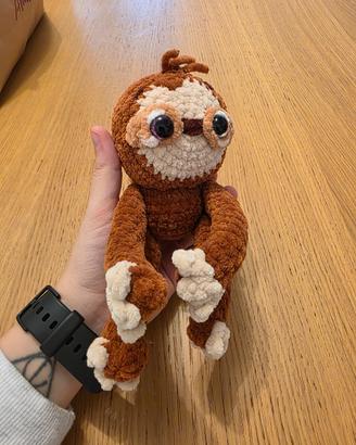 Peluche Bradipo Fatto a Mano