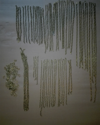 Catene di ferro colore ORO