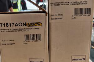 Scarico completo Arrow Mt-07 Tracer 700 Tracer 7 