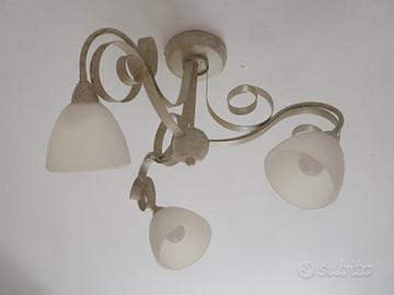 lampadario shabby