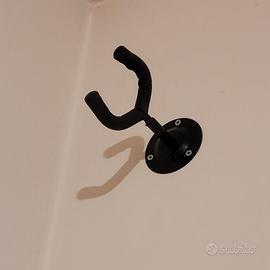porta chitarra da muro 3 ganci
