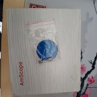 vetrini istologici amscope+ filtro blu microscopio