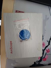 vetrini istologici amscope+ filtro blu microscopio