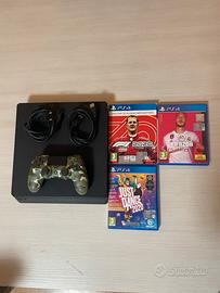 Ps4 Slim 1Tb+joystick+giochi