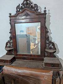 Specchio credenza d'epoca