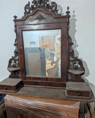 Specchio credenza d'epoca