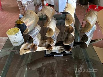 Barca a vela in osso souvenir venezia di qualità