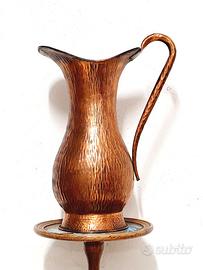 anfora VINTAGE in rame brunito grande H cm 56