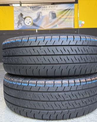 2 Gomme Falken 225/65R16C 112/110T 85% residui