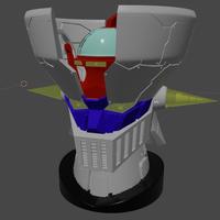 Mazinga Z Infinity modello testa fino 30cm statua