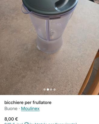 bicchiere per frullatore 